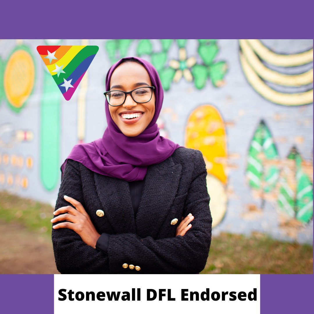 Stonewall DFL Endorses Zaynab Mohamed